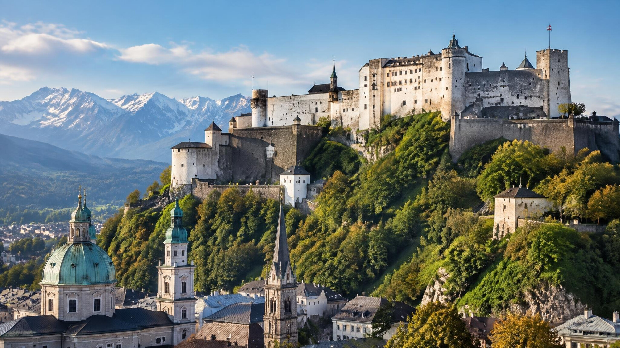 hohensalzburg fortress exterior
